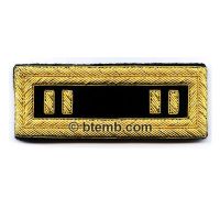 Captain Shoulder Board - Double Border