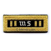 Medical Captain Shoulder Board - Double Border