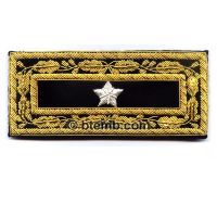 US Brigadier General Shoulder Board - Oakleaf Border