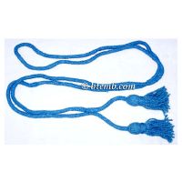 Blue Wool Bugle Cord